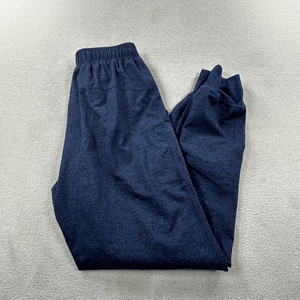 Rabbit Jogarounds Pants Mens Small Blue Joggers Stretch Running Performance Gym